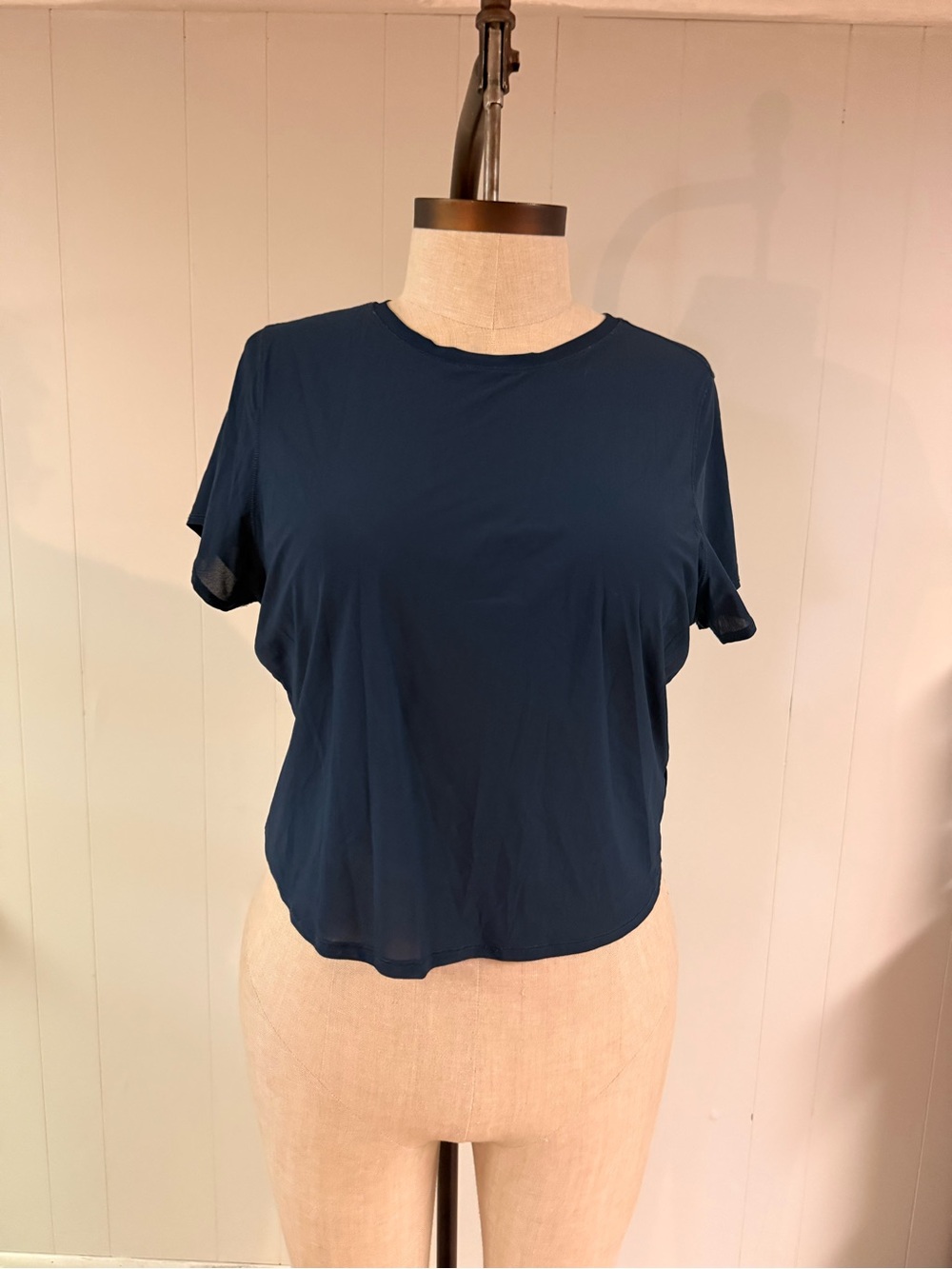 Old Navy Navy Short Sleeve Crewneck Tee